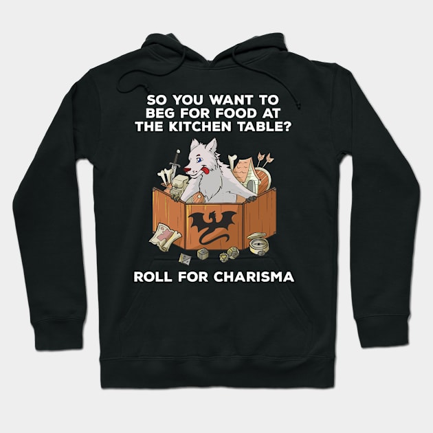 RPG Pen and Paper PnP Dog Roleplaying Dogs Meme DM Gift Idea Hoodie by TellingTales